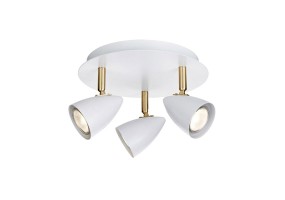 Lubinis šviestuvas CIRO White/Brass